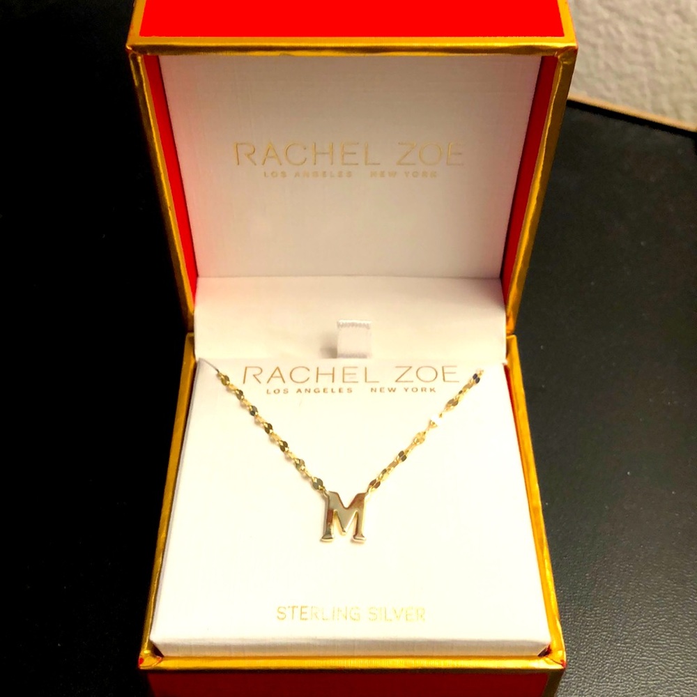 Gold ‘M’ Necklace